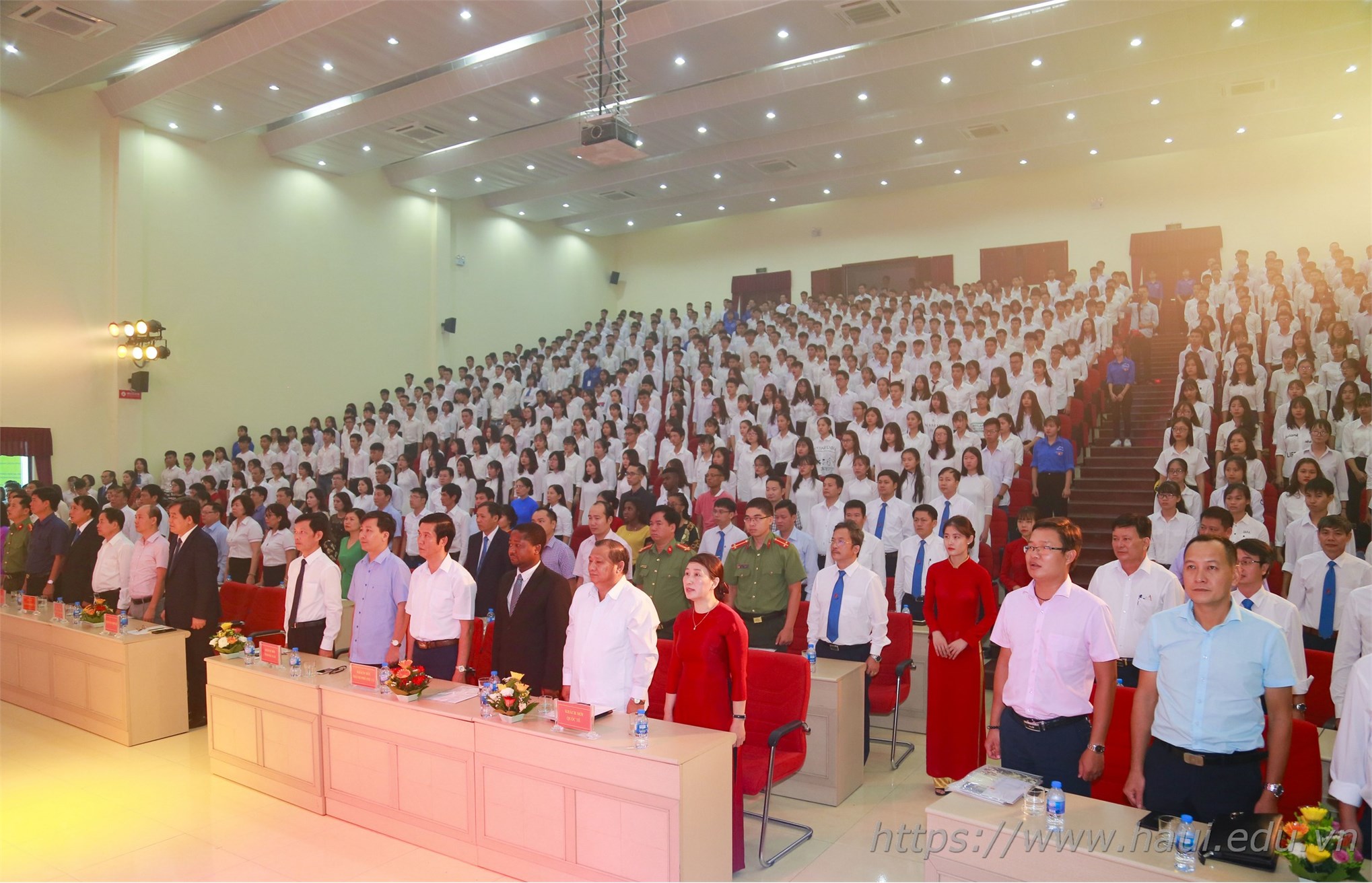 HaUI Opening ceremony of the new 2018 - 2019 academic year