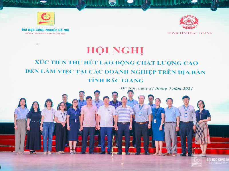 Đại học Công nghiệp Hà Nội và tỉnh Bắc Giang tăng cường hợp tác, xúc tiến thu hút nguồn lao động chất lượng cao