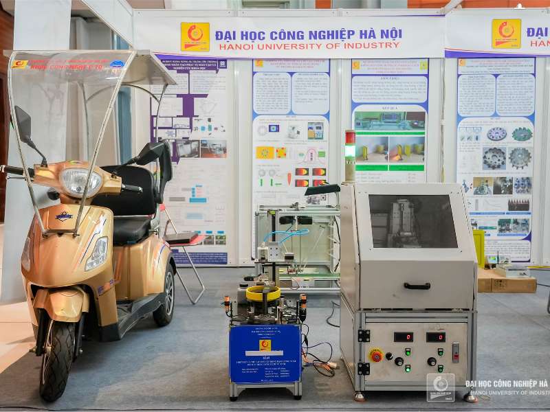 HaUI trình diễn nhiều công nghệ, sản phẩm tại Techconnect and Innovation Vietnam 2024