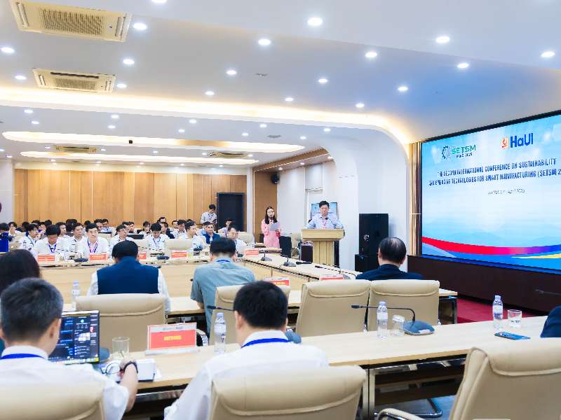 Hội thảo khoa học quốc tế lần thứ 2 “Công nghệ bền vững và nổi bật cho sản xuất thông minh” (SETSM 2025)