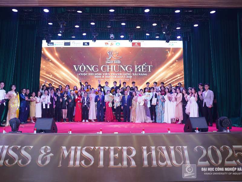 Miss & Mister HaUI 2025_ Hội tụ vẻ đẹp, tài năng và bản lĩnh