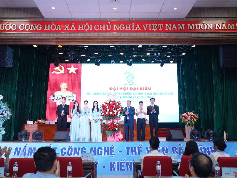 Đại hội Đại biểu Hội Sinh viên Việt Nam trường Đại học Công nghiệp Hà Nội lần thứ X, nhiệm kỳ 2025 – 2028