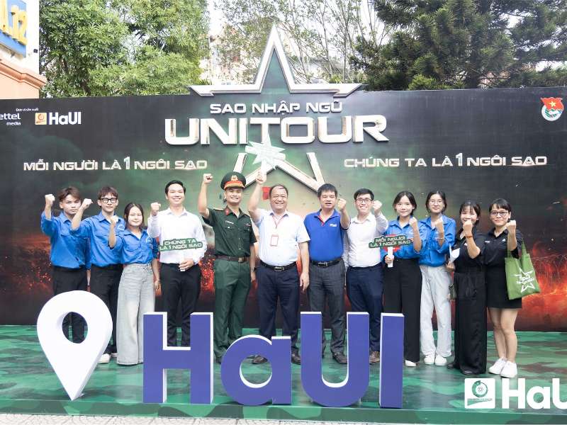 Sao Nhập Ngũ Unitour 2025 tại HaUI