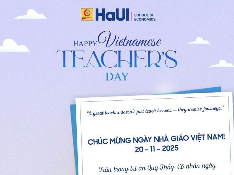 Trường Kinh tế: Tri ân những bước chân lặng lẽ