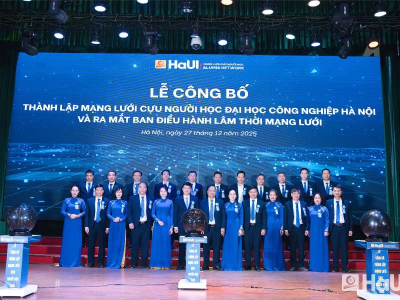 Lễ ra mắt Mạng lưới Cựu người học Đại học Công nghiệp Hà Nội