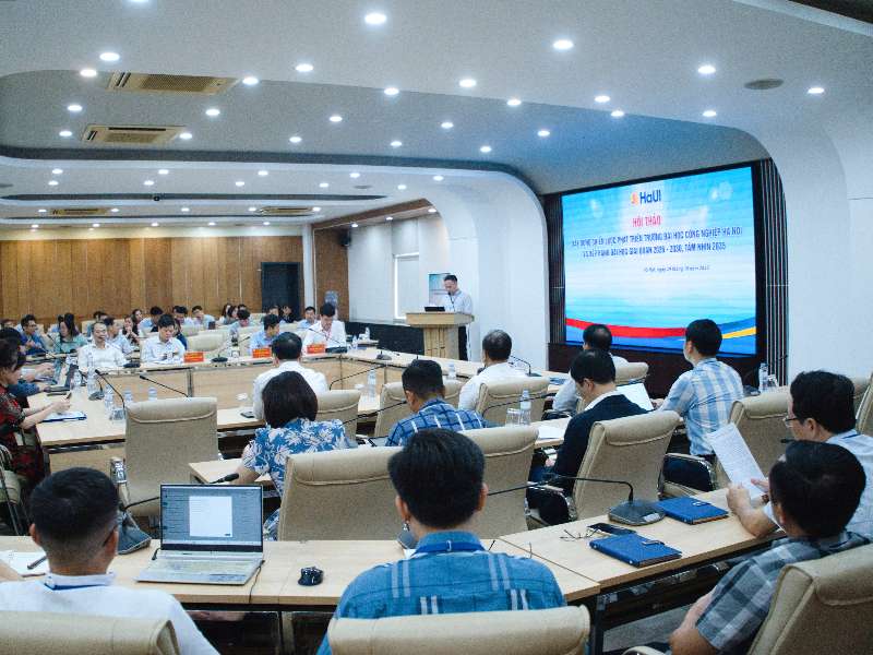Tổ chức hội thảo “Xây dựng chiến lược phát triển Trường Đại học Công nghiệp Hà Nội và xếp hạng Đại học giai đoạn 2026 - 2030, tầm nhìn 2035”