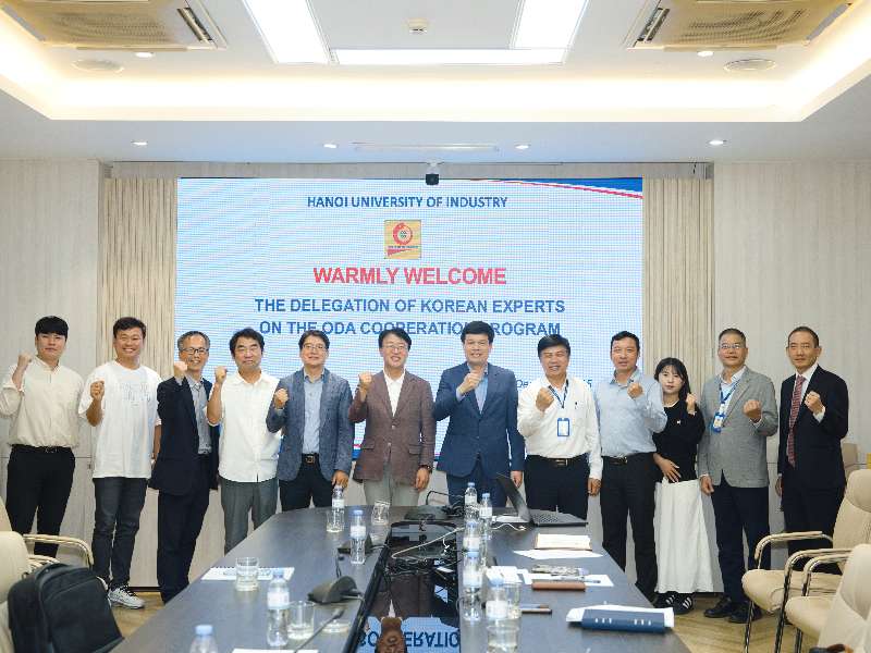 Đón tiếp Đoàn chuyên gia Hàn Quốc trong chương trình hợp tác ODA