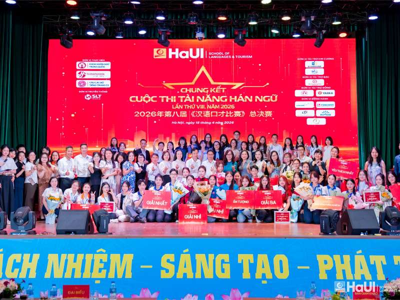 Sinh viên miền Bắc hội tụ tại Chung kết Tài năng Hán ngữ 2026