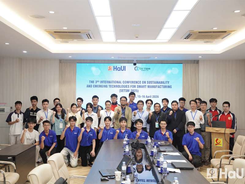 Hội thảo khoa học quốc tế SETSM 2026: Thúc đẩy sản xuất thông minh và phát triển bền vững