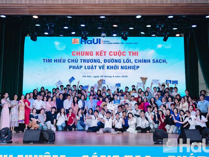 Sôi động Chung kết Cuộc thi "Tìm hiểu chủ trương, đường lối, chính sách, pháp luật về Khởi nghiệp" 2026