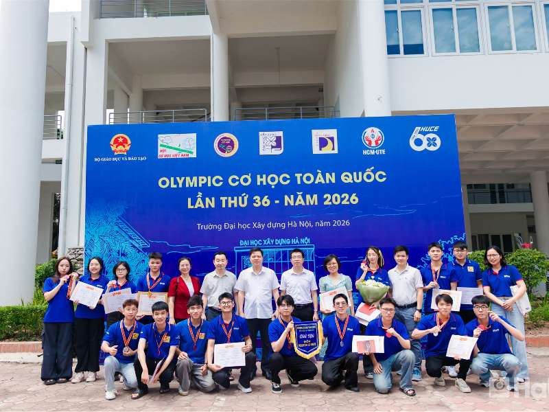 Olympic Cơ học toàn quốc lần thứ 36: Dấu ấn rực rỡ của thầy và trò Trường Cơ khí - Ô tô, HaUI
